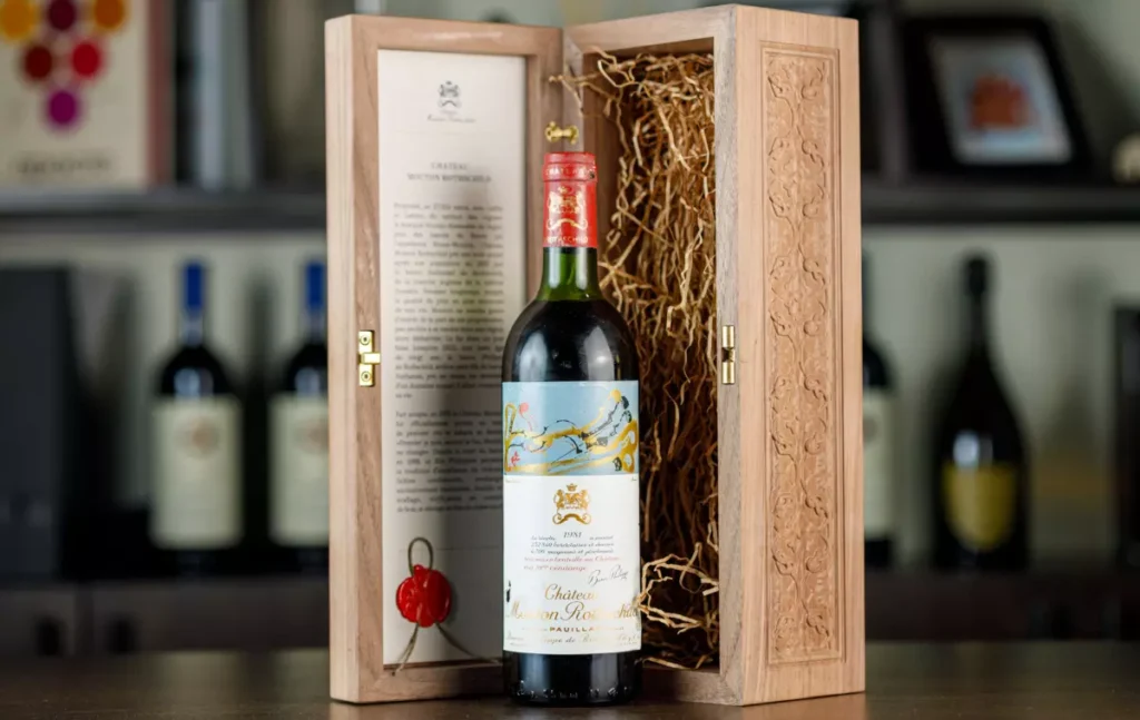 chateau mouton rothschild istoriia legendarnogo vina iz frantsii