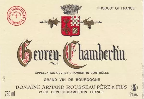 novaia volna burzhundskoi klassiki domaine armand rousseau chambertin prodolzhaet vdokhnovliat kollektsionerov