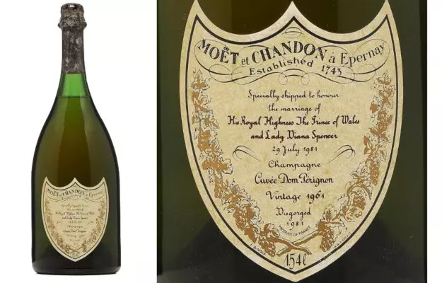 nvino dom perignon 1961 na auktsione n